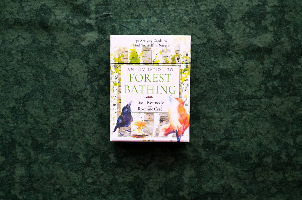 An Invitation to Forest Bathing: 52 Activity Cards