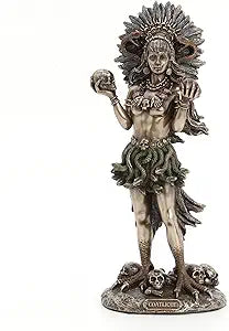 Coatlicue Serpent Skirt The Aztec Goddess Of Earth Statue