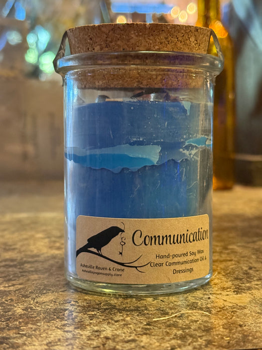 Communication Beeswax/Soy Blend Candle