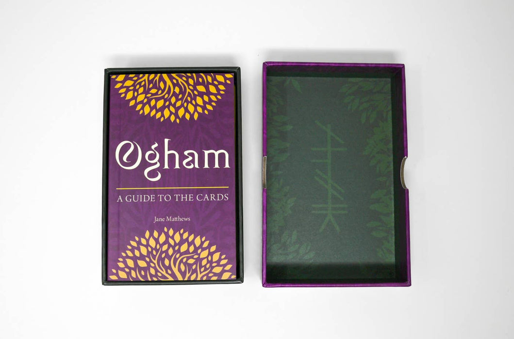 Ogham: 25-Card Deck and 192-Page Guidebook