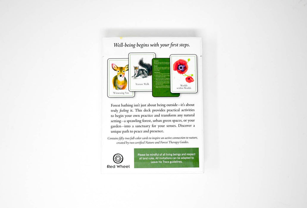 An Invitation to Forest Bathing: 52 Activity Cards