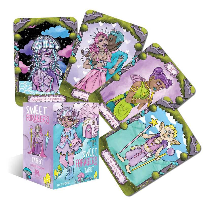 Sweet Forager's Tarot by Sam Rook: Flashcards; 176 pages / English