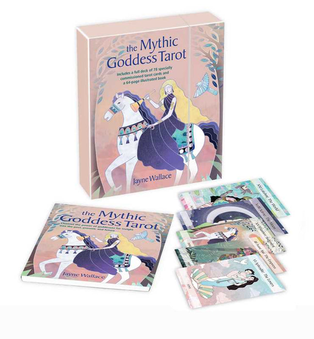 Mythic Goddess Tarot by Jayne Wallace: Mixed Media; 64 pages / English