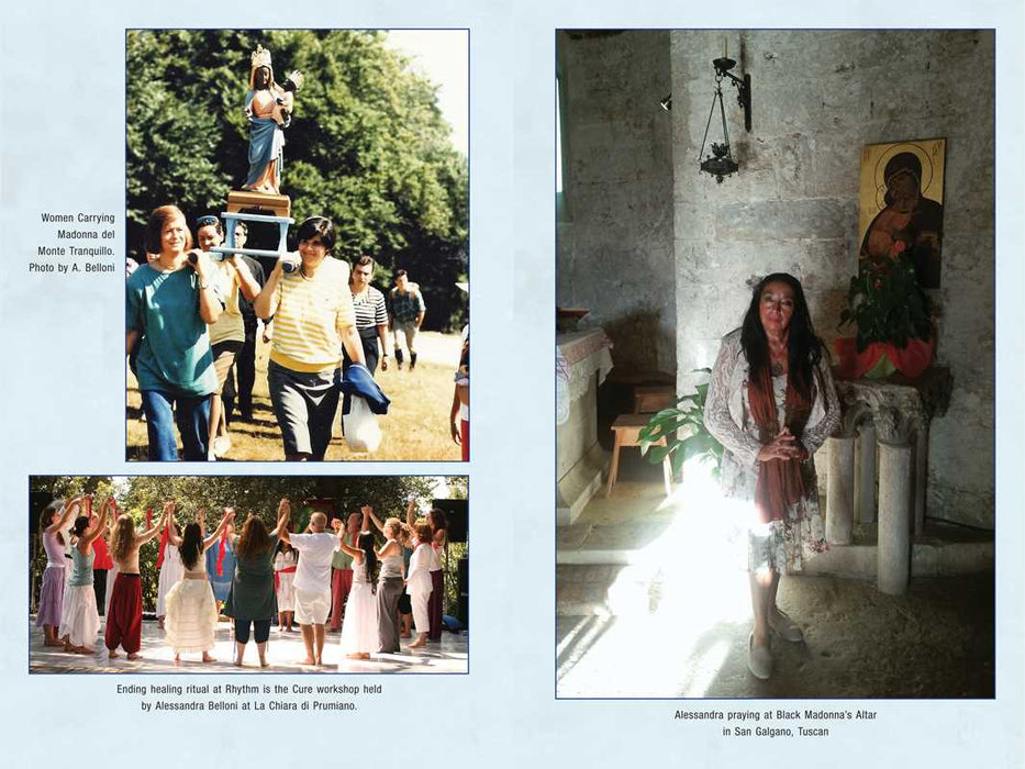 Healing Journeys with the Black Madonna by Alessandra Belloni: Paperback; 432 pages / English