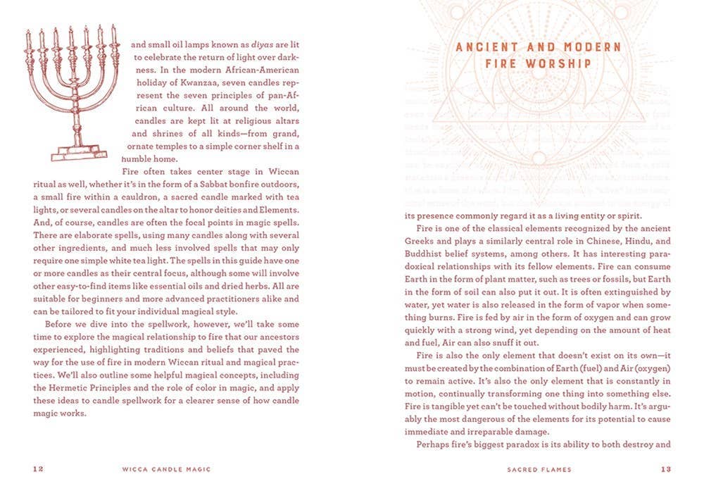 Wicca Candle Magic by Lisa Chamberlain