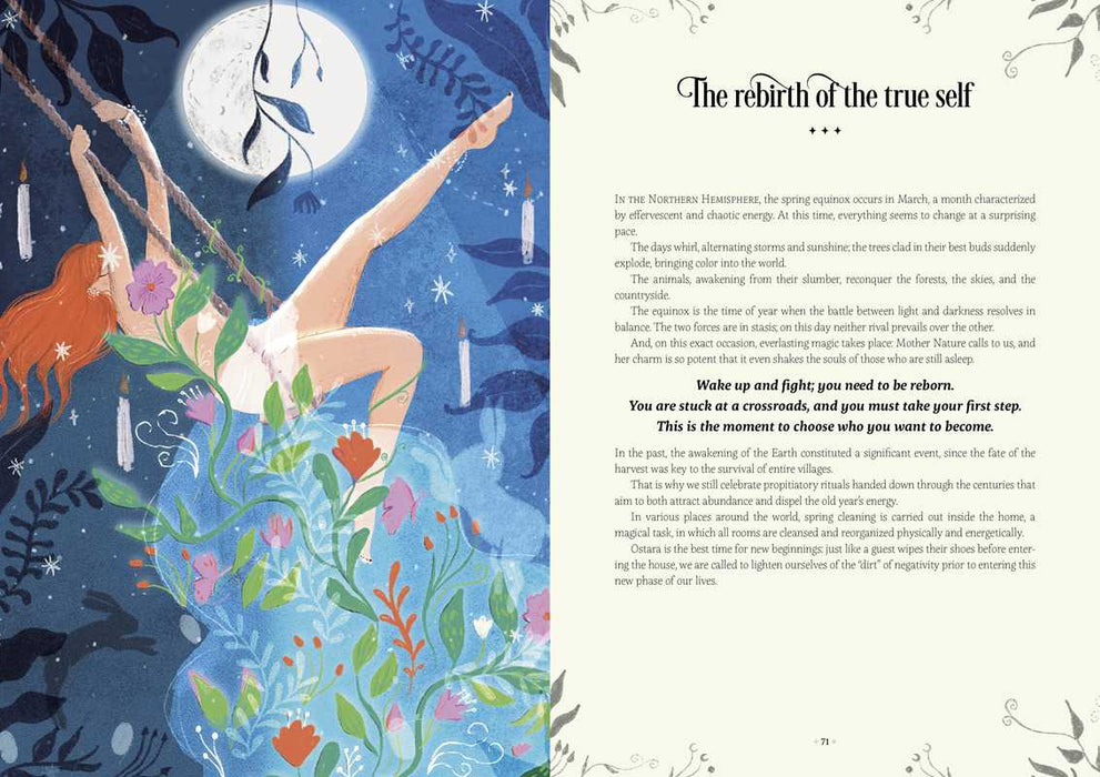 Witch's Wheel of the Year by Federica Vanini: Hardcover; 160 pages / English