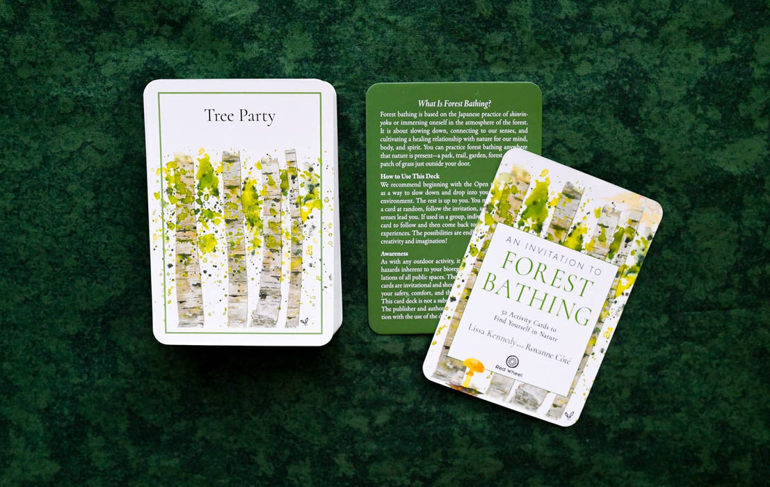 An Invitation to Forest Bathing: 52 Activity Cards