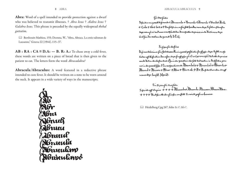 Dictionary of Ancient Magic Words and Spells by Claude Lecouteux: Hardcover