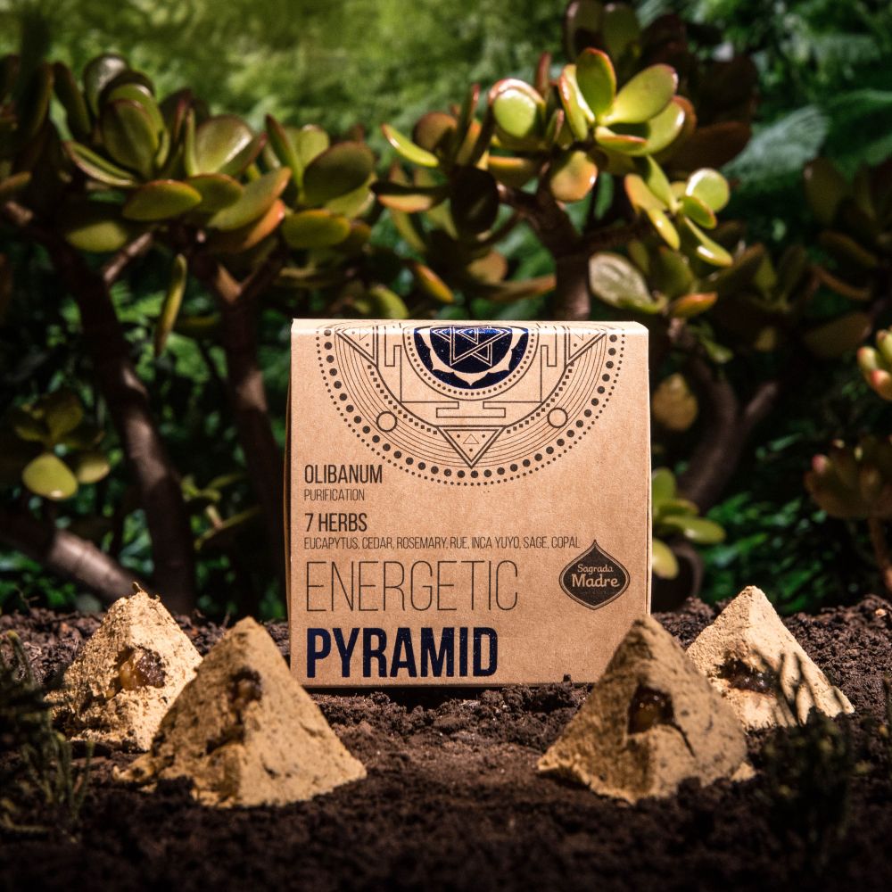 Sagrada Madre Energetic Pyramid X4 7 Herbs Olibanum