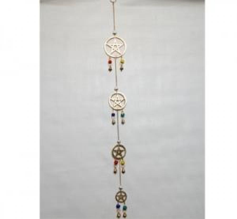 4 Pentagram Wind Chime