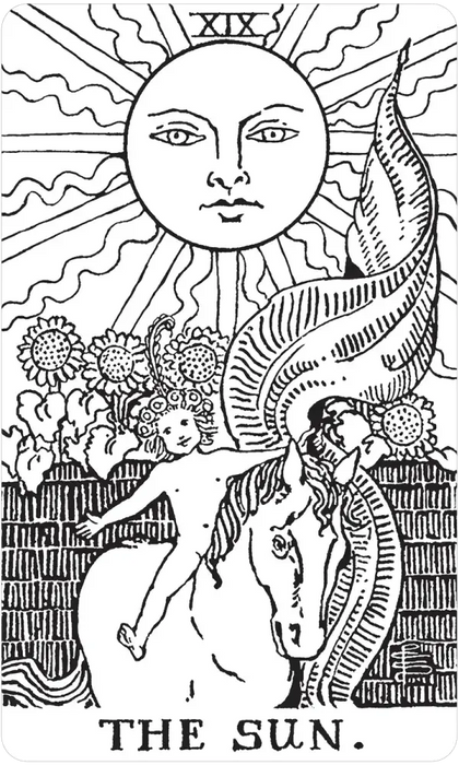 Black & White Rider-Waite® Tarot Deck