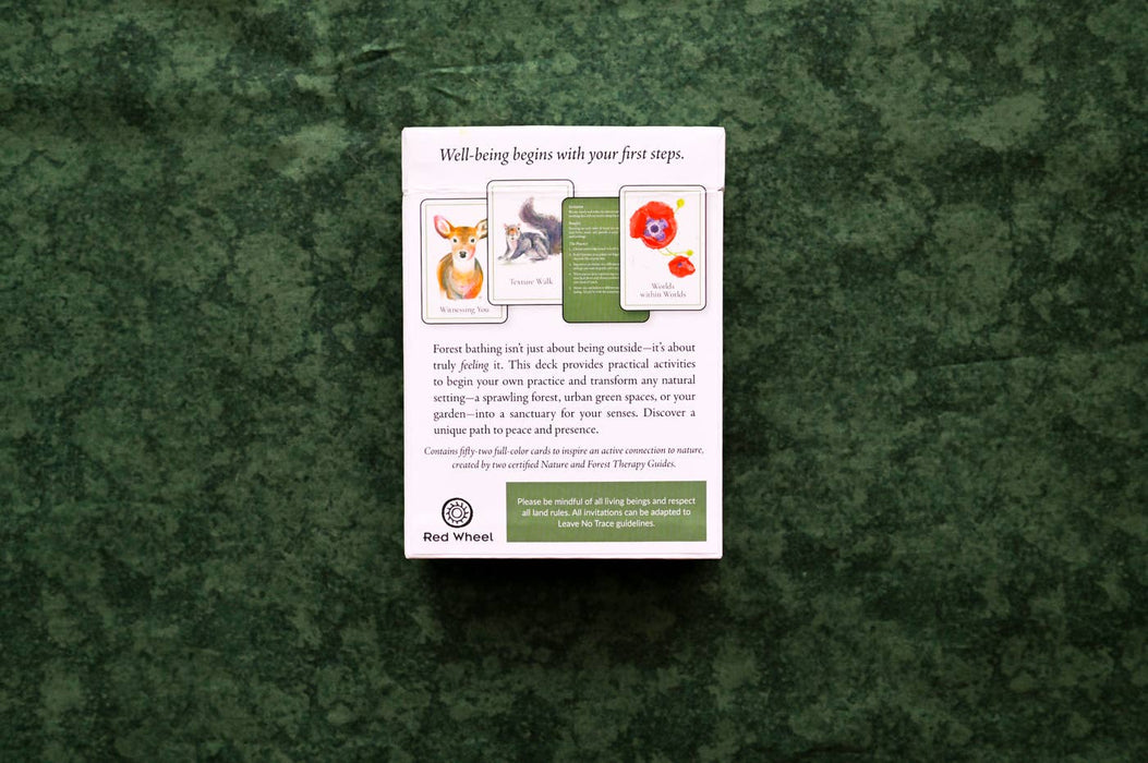 An Invitation to Forest Bathing: 52 Activity Cards