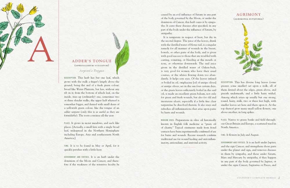 Culpeper's Complete Herbal: Trade Paperback