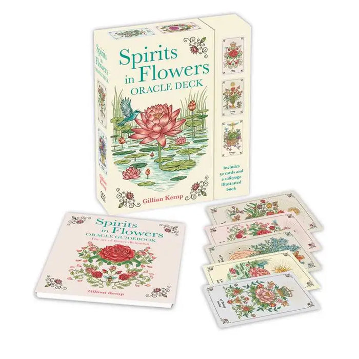 Spirits in Flowers Oracle Deck By Gillian Kemp
