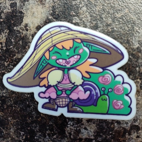 OWBA Snail Goblin Sticker