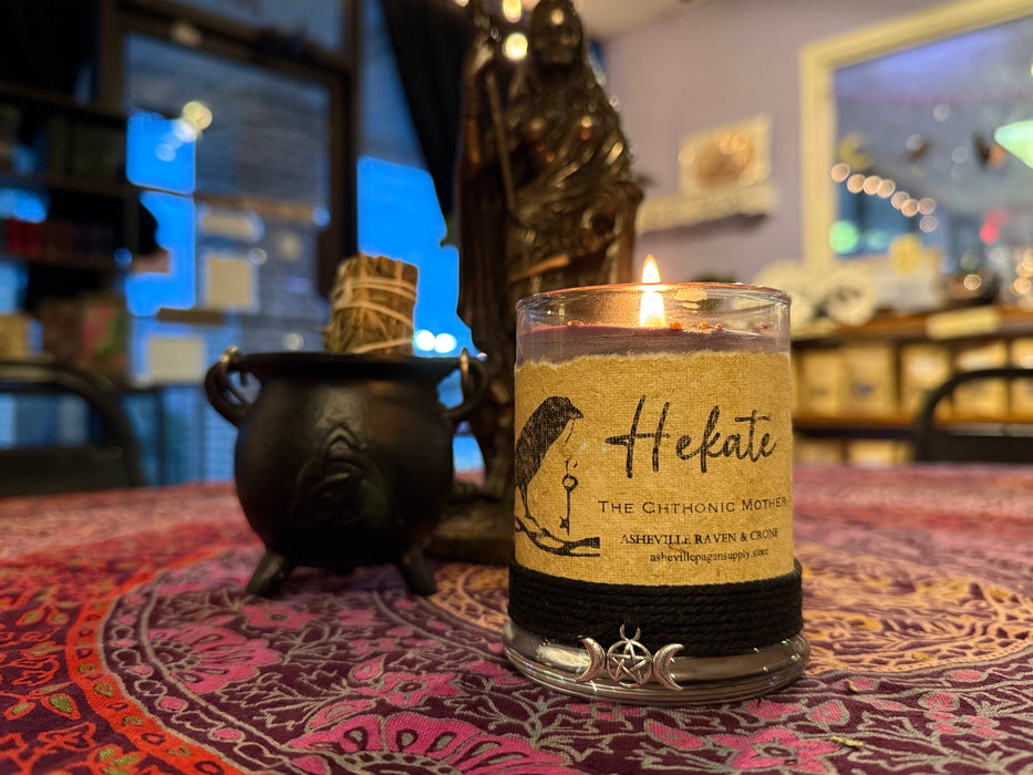Hekate ~ the Chthonic Mother Candle
