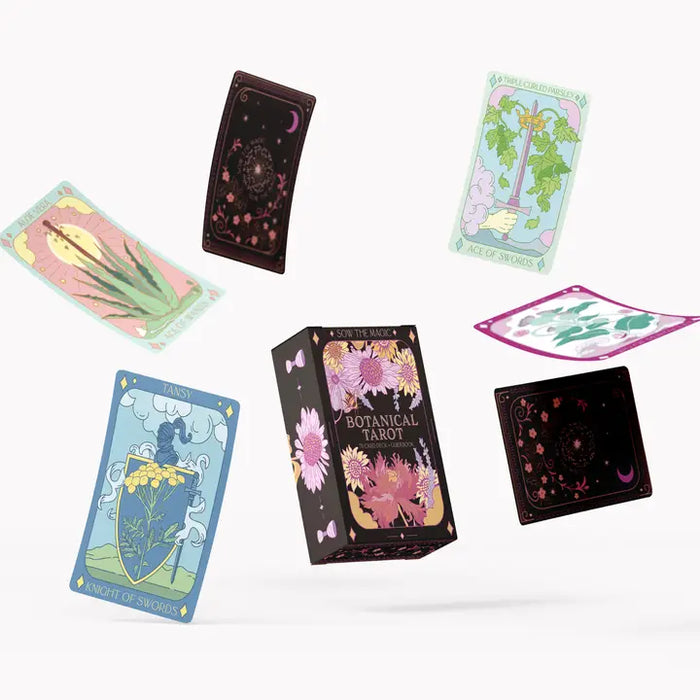 Sow the Magic Botanical Tarot Deck and Guide