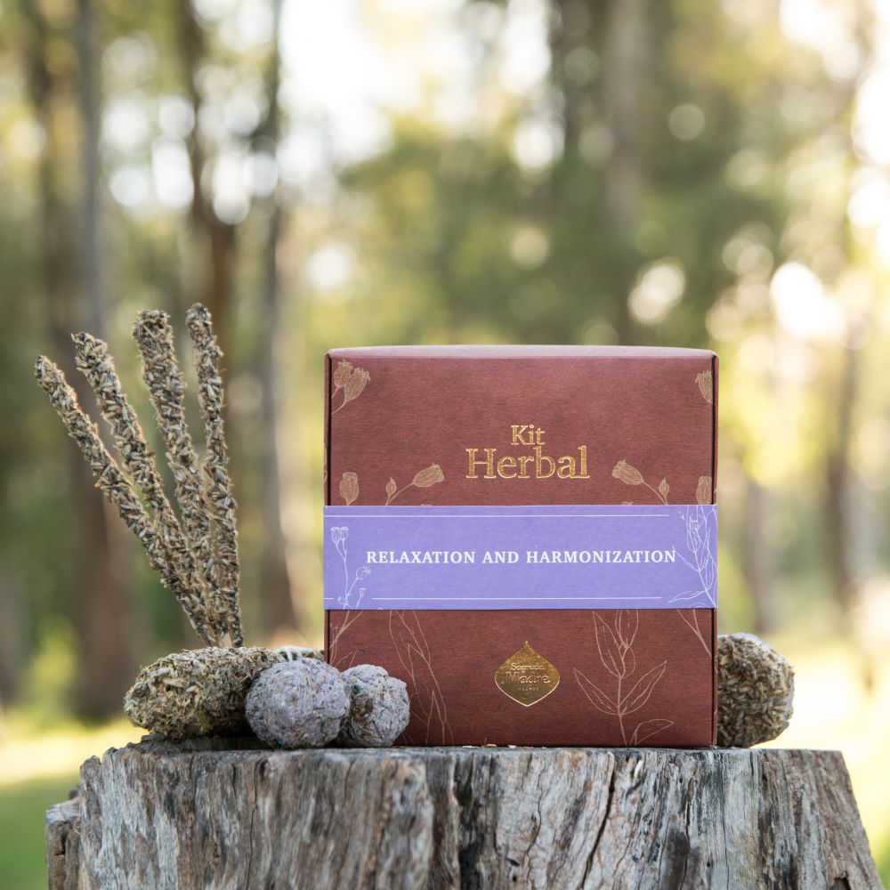 Sagrada Madre incense Relaxation and Harmony Herbal Kit