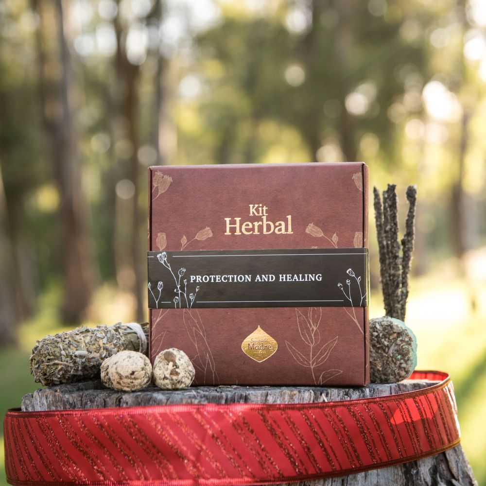 Sagrada Madre incense Protection and Healing Herbal Kit