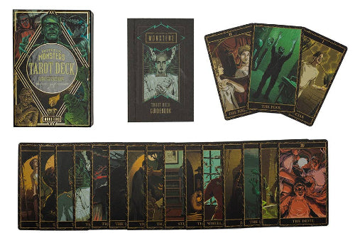 Universal Monsters Tarot Deck and Guide