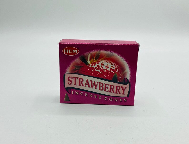 HEM Strawberry Incense (10 Cones)
