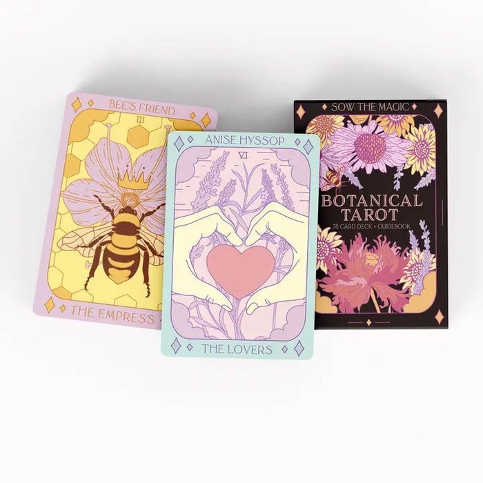 Sow the Magic Botanical Tarot Deck and Guide