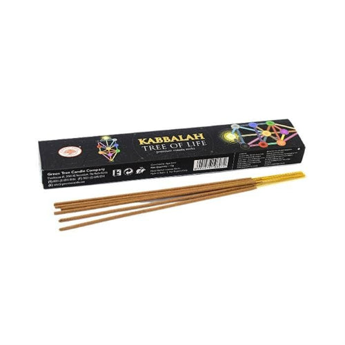 Green Tree Kabbalah Tree of Life Incense Sticks