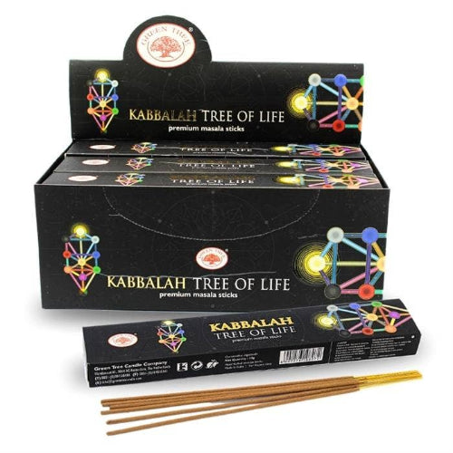 Green Tree Kabbalah Tree of Life Incense Sticks