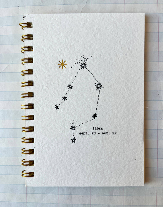 Zodiac Constellations Notebook