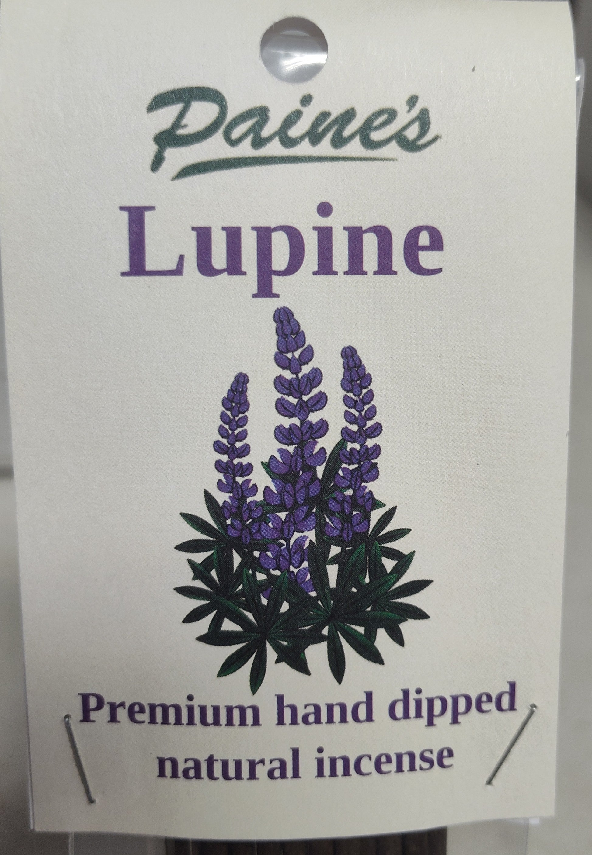 Paine's Stick Incense-Lupine