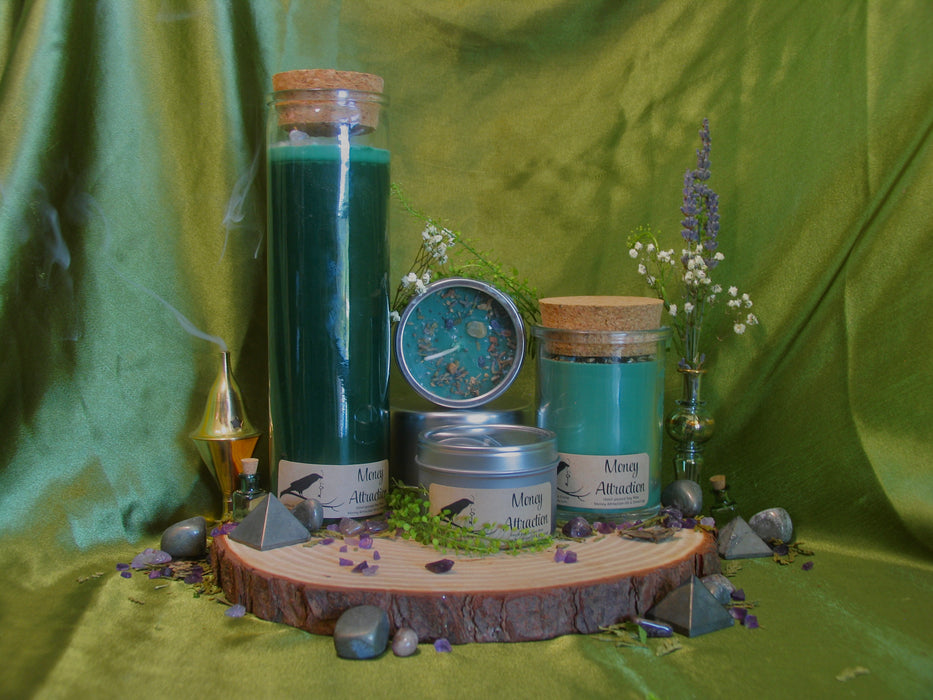 Money Attraction Soy Wax Candle