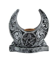 Taper Candle Holder Moon