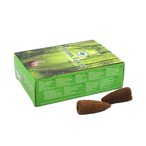 Green Tree Mother Earth Backflow Incense Cones: Hout Poeder