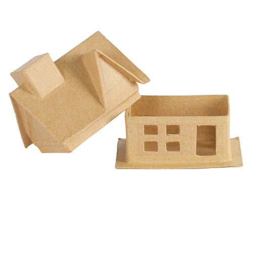Paper Mache House Box