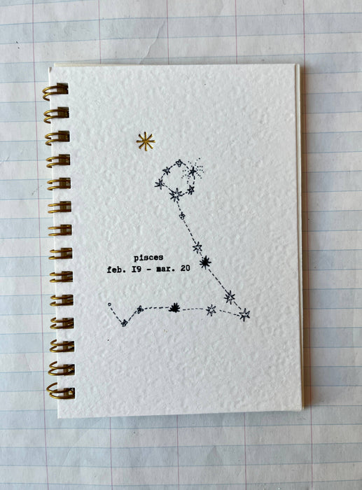 Zodiac Constellations Notebook