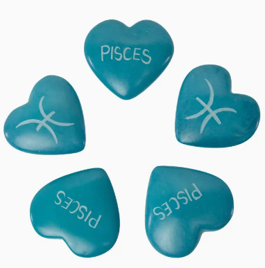 Soapstone Zodiac Heart