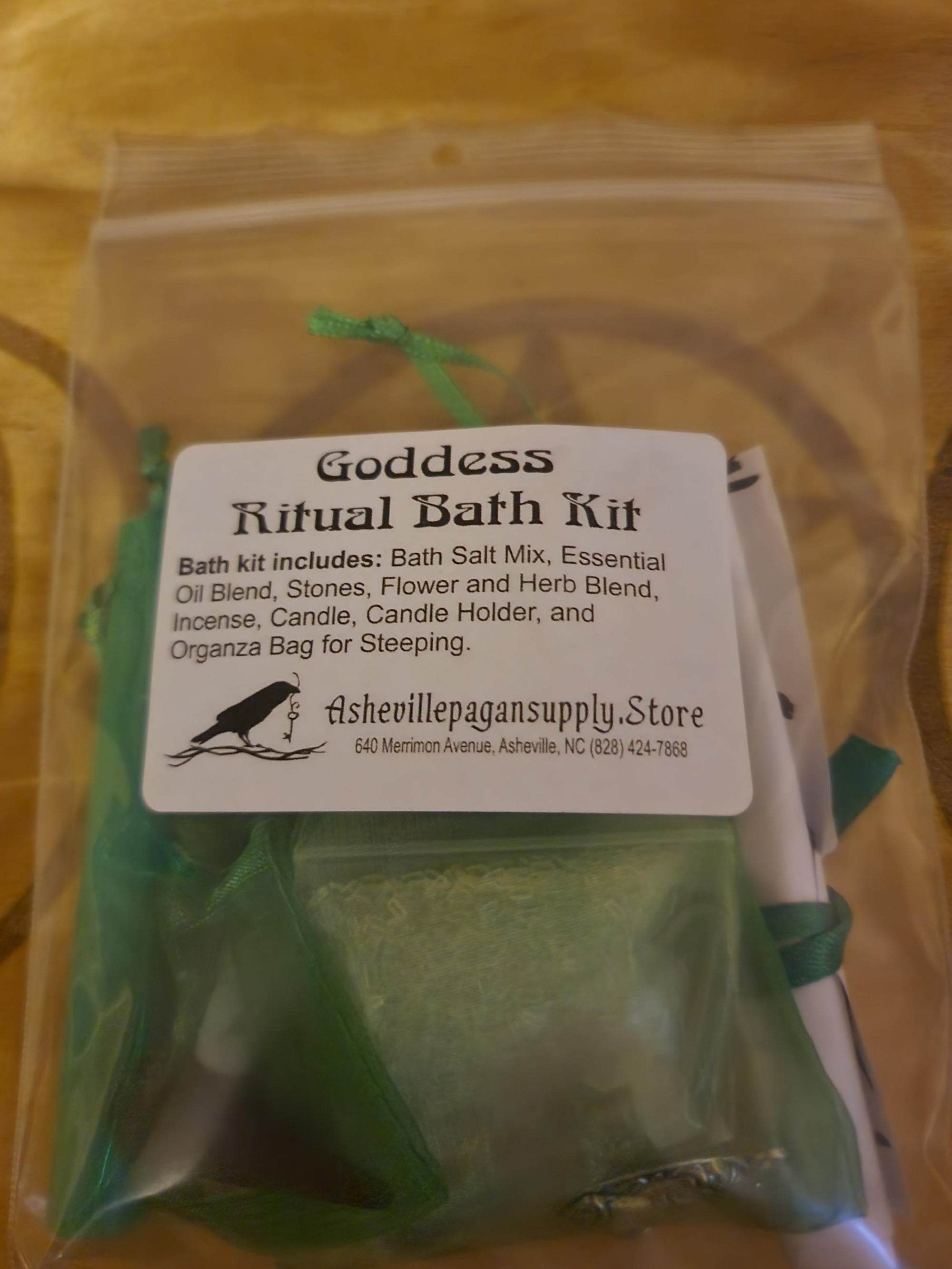 Goddess Ritual Bath Kit