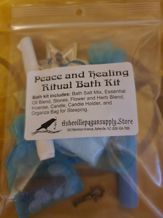 Peace and Healing Ritual Bath Kit