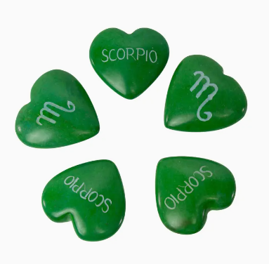 Soapstone Zodiac Heart