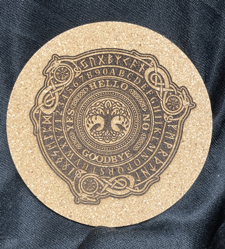 Cork Coaster ~ Norse Spirit Board