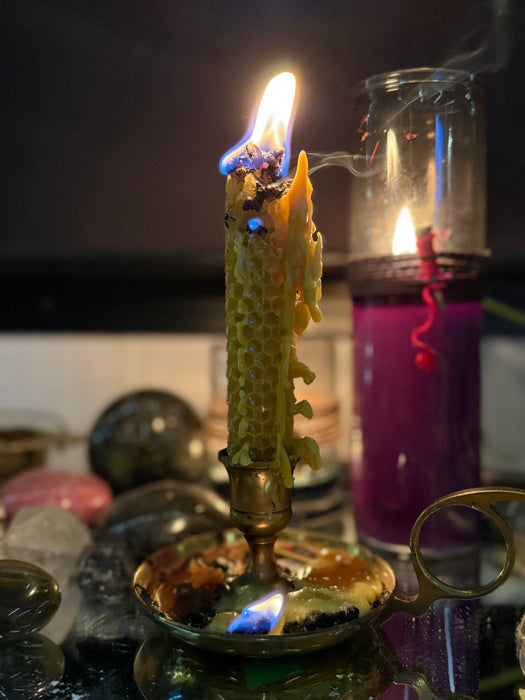 Imbolc Beeswax Taper Torch