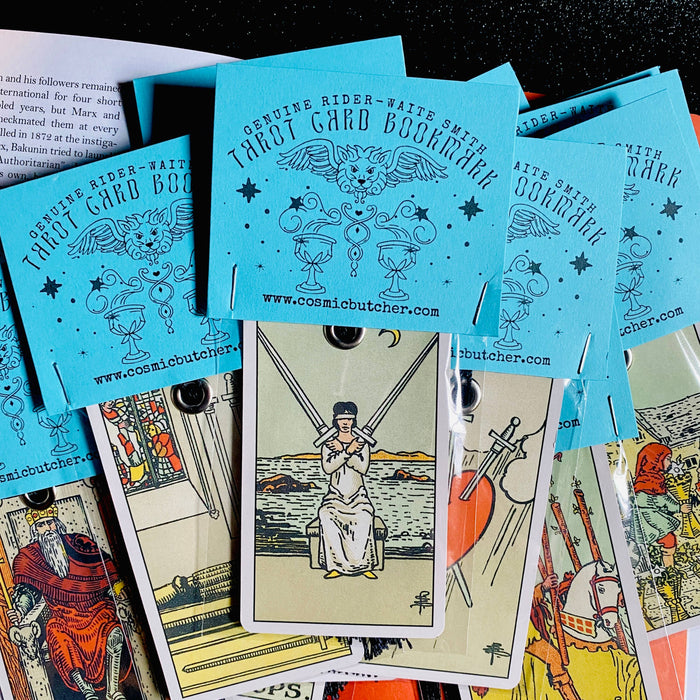 Real Tarot Card Bookmarks Rider Waite 1909