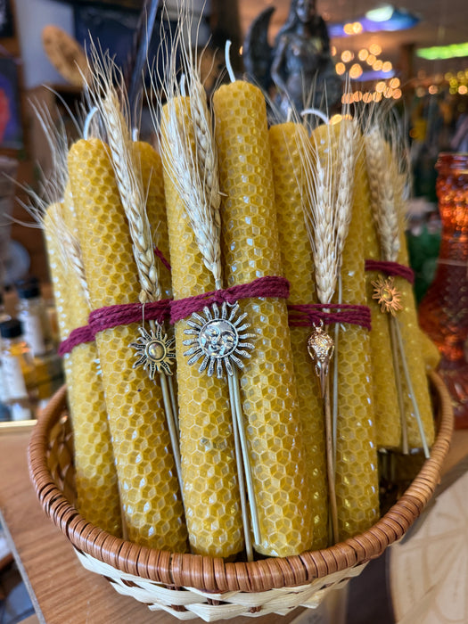 Lughnasadh Ritual Torch Candles