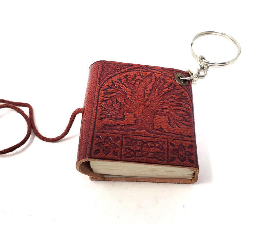 Tree of Life Journal Key Chain 1 3/4" x 2"
