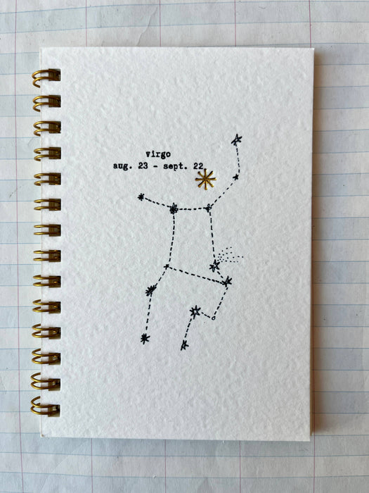 Zodiac Constellations Notebook