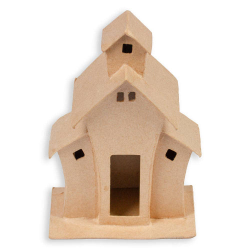 Whimsical Paper Mache House