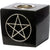 Taper Candle Holder Black Tourmaline  - Pentacle