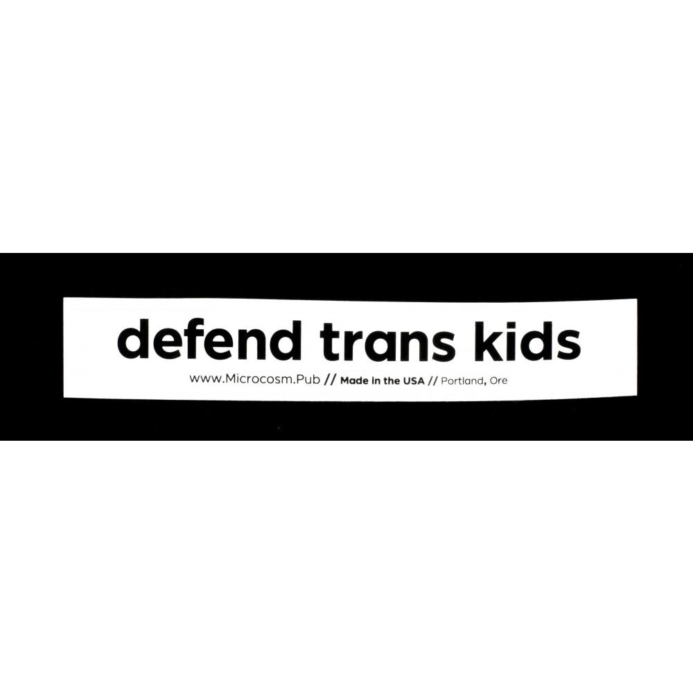 Defend Trans Kids Sticker