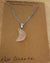 JA Gemstone Moon Necklace