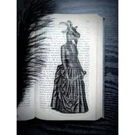 Clear Bookmark - Victorian Creature Gothic Horror